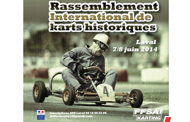 Rassemblement International à Laval 7 et 8 juin : le karting retrace son histoire