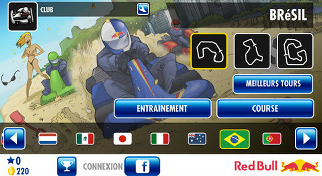 Red Bull Kart Fighter World Tour sur iPhone