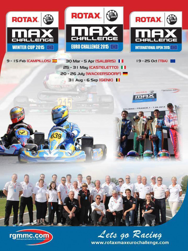 Rotax Max Euro Challenge 2015: demandez le programme !