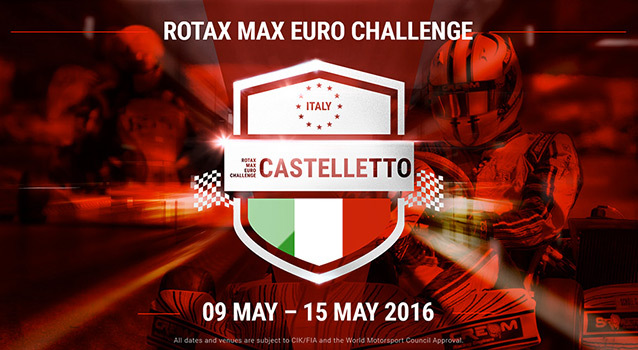 Rotax Euro Challenge 2016: 2e épreuve à Castelletto ce week-end