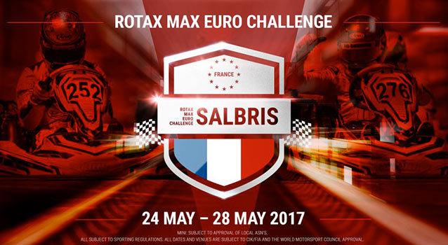 2e étape du Rotax Euro Challenge 2017 ce week-end à Salbris