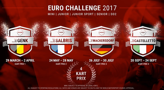 Le Rotax Euro Challenge 2017 débute ce week-end à Genk