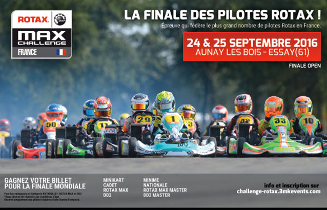 Challenge Rotax France ce week-end à Essay