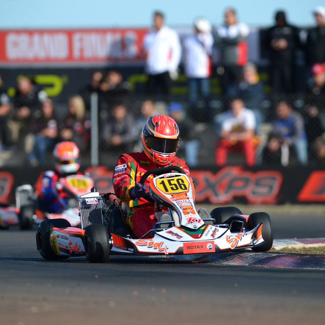 RMCGF 2014: Baciuska en pole des Max Junior