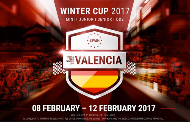 Rotax Winter Cup ce week-end à Valencia