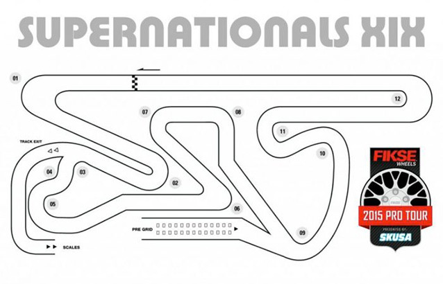 Nouveau site et nouveau tracé pour le Supernats XIX