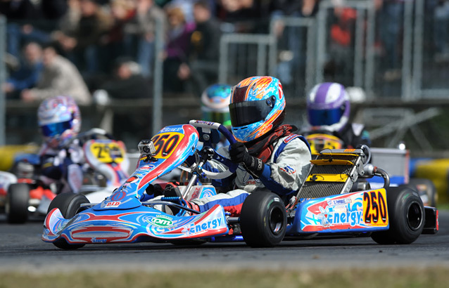 Julie Tonelli en tête de l’Euro KF3 avec Palou