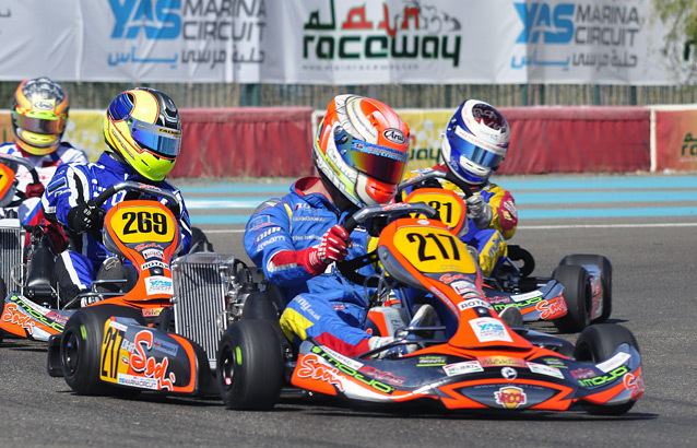 Finale Mondiale Rotax à Dubaï: Les chronos