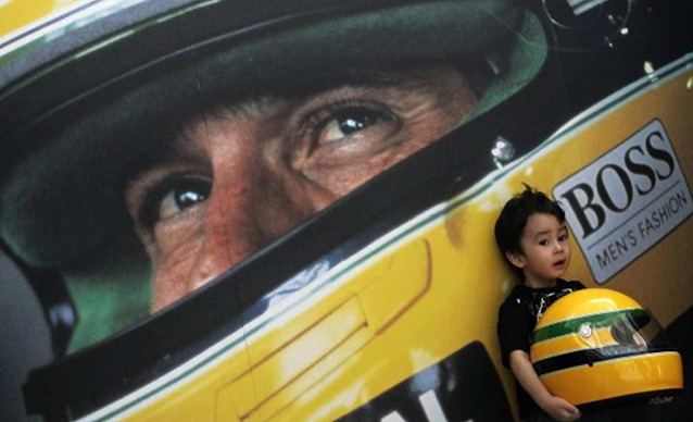 Rome pays tribute to Ayrton Senna