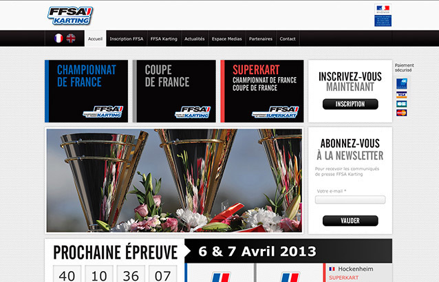 Nouveau site ffsakarting.org