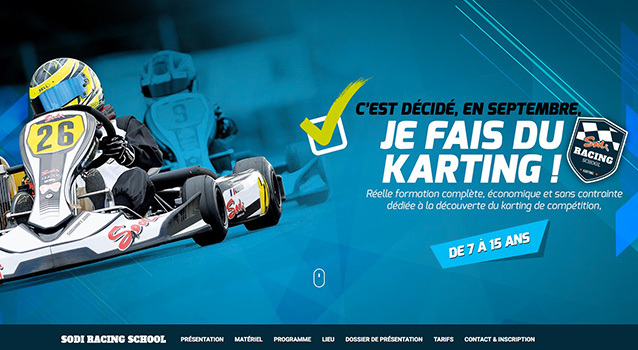 Le site de la Sodi Racing School France est en ligne !