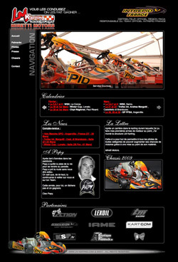 Nouveau site pour LM Karting