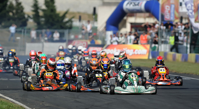 Angerville: batailles rangées au programme des Coupes de France Rotax