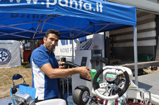 an E10 Fuel Filling Station in the U18 Paddock