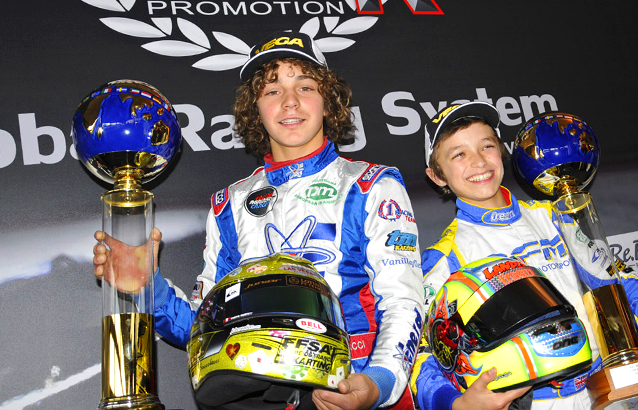 WSK Master Sarno: SuperPoles : Norris en KFJ et Boccolacci en KF