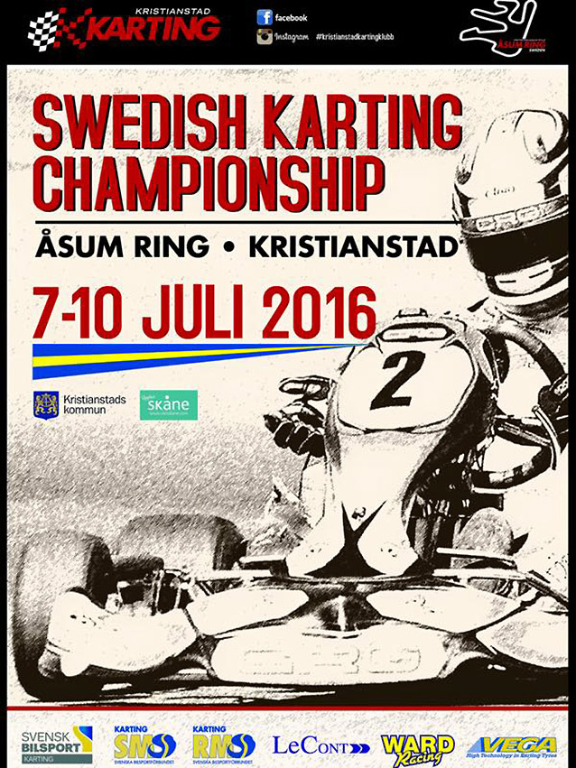 Championnat de Suède à Kristianstad: ouvert à la KZ2 !