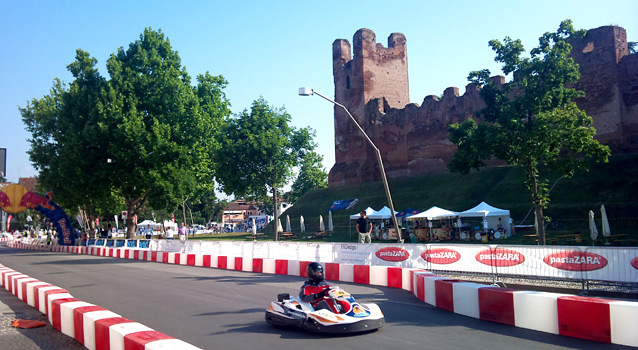 Tecpro équipe le Kart-in-Piazza de Castelfranco