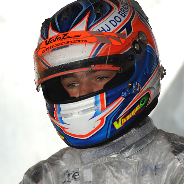 Vivacqua, a Brazilian in European karting