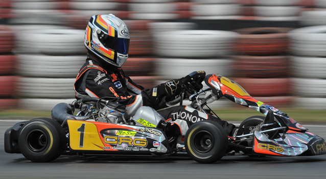 CRG and Thonon On the Podium of the European KZ1 Championship