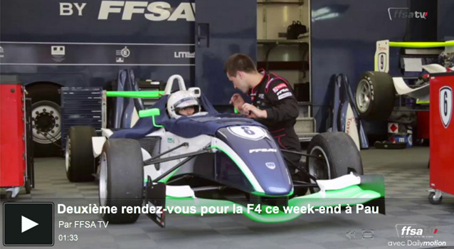 Deuxième rendez-vous pour la F4 ce week-end à Pau