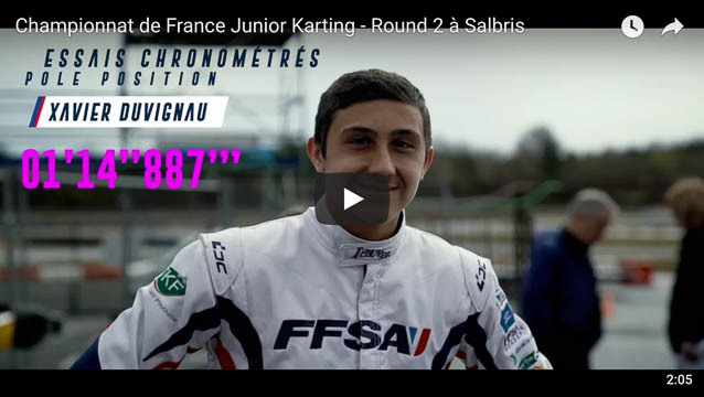 Championnat de France Junior Karting – Round 2 à Salbris