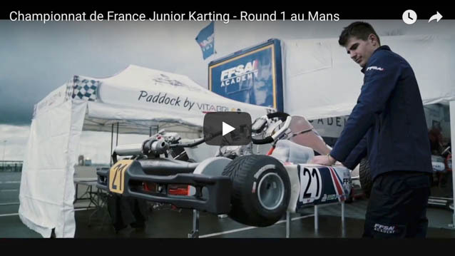 Vidéo – Championnat de France Junior Karting 2018 – Round 1