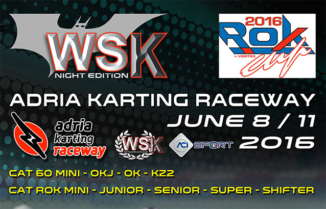 WSK Night Edition 2016 Adria: les 60 Mini en force !