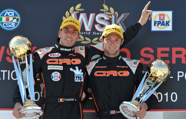 Thonon Leader of the WSK World Series in KZ