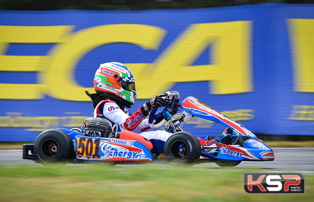 Antonelli takes control in the 60 Mini heats