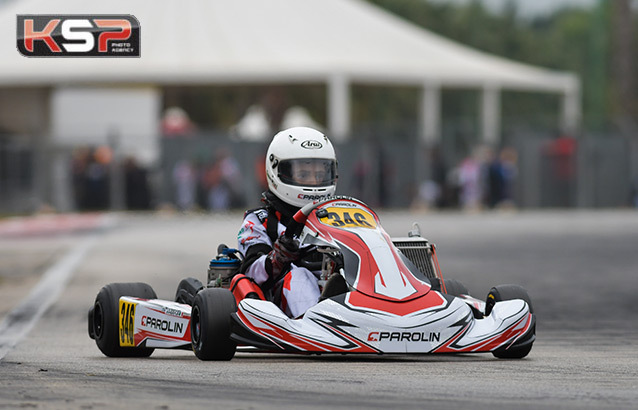 Pole position Junior pour Gabriele Mini et Parolin à La Conca