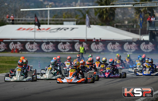 Irlando wins the KZ2 Prefinal at Sarno