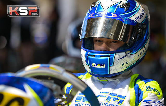 OK-Junior Heats: Aron in front of Bortoleto