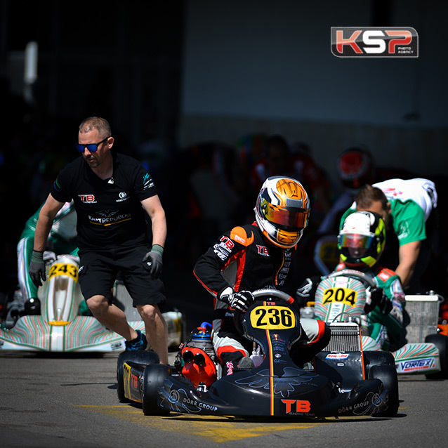 WSK Sarno – OK Prefinals: Janker and Nielsen victorious