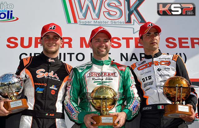 KZ2 Sarno: Ardigo vence a WSK Super Master