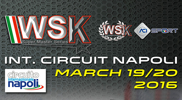 Championnat WSK Super Master après Sarno