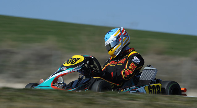 De Ruwe, héros de la DD2 à la Rotax Winter Cup