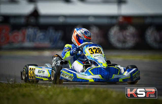 Sarno WSK: la pole Junior pour O’Sullivan