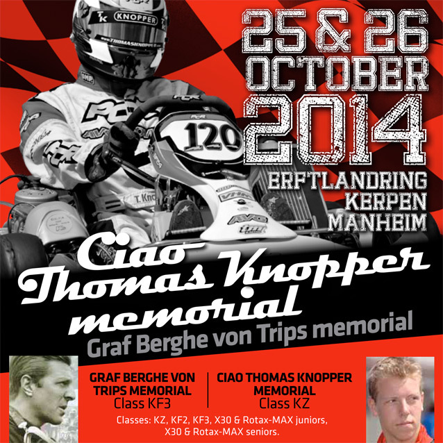 Open the throttle…4th edition of the Ciao Thomas Knopper memorial