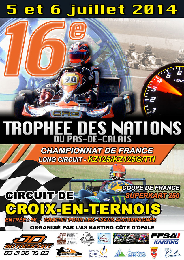 16e Trophée des Nations à Croix le 6 juillet