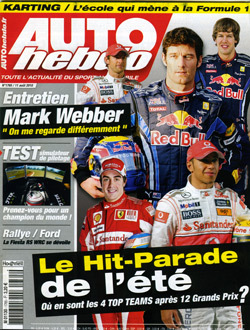 Auto hebdo 11 août 2010