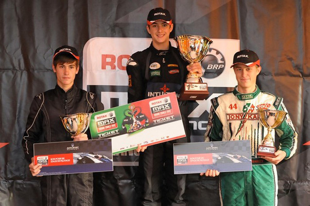 Les podiums de la Finale Rotax à Angerville