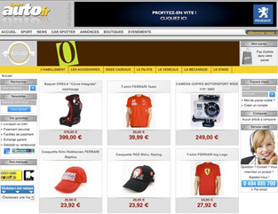 Boutique en ligne Sport Auto