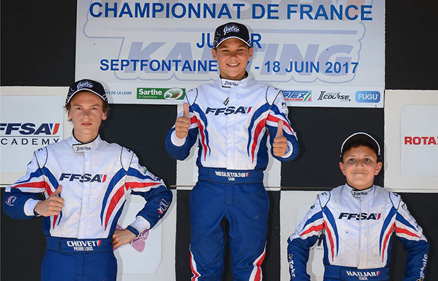 Première victoire pour Sami Meguetounif en Championnat Junior