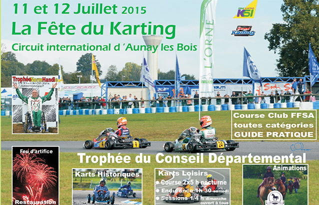 Fête du Karting à Aunay les Bois