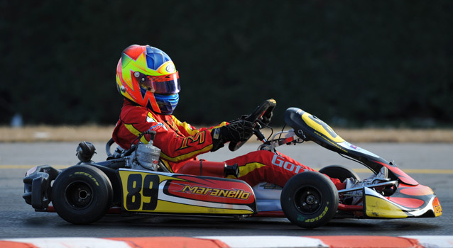 Max Goff avec Top-Kart