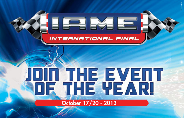 Finale Internationale IAME 2013: listes et horaires