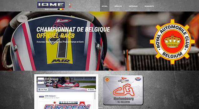 IAME Belgium: nouveau site internet et nouvelles ambitions