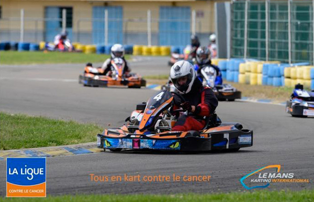 “Tous en Kart contre le cancer” ce weekend au Mans