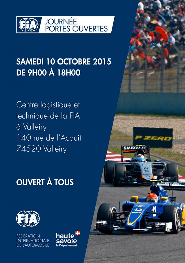 FIA: journée portes ouvertes au centre de Valleiry samedi 10 octobre