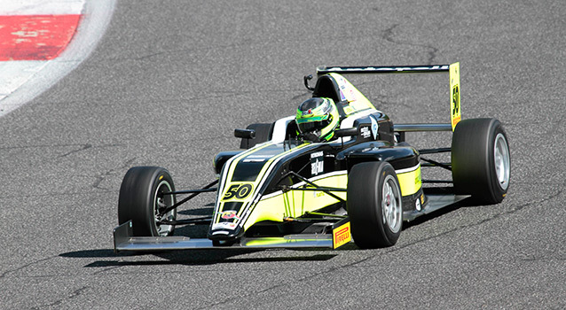 F4 Italia: Viera en pole des essais libres à Vallelunga